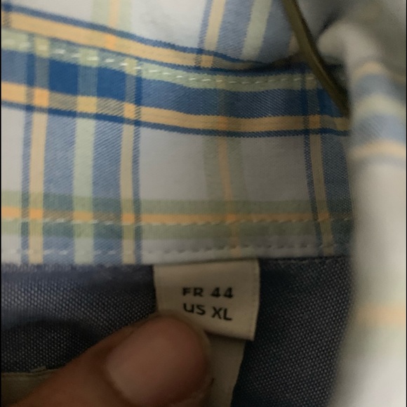 Locoste button up. No rips or tears. I’m good shape. - Picture 4 of 4